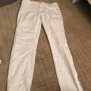 White jeans